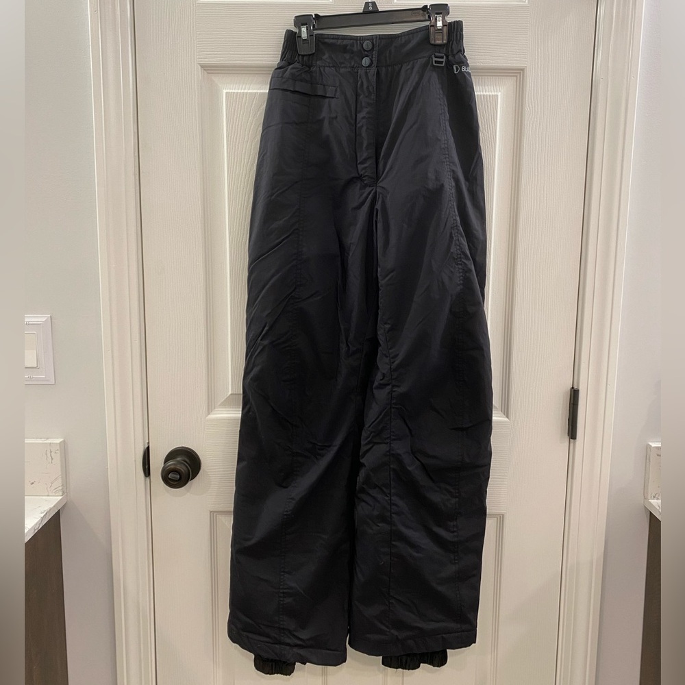 BLACK DOT water resistant ski pant snow pant size small Black